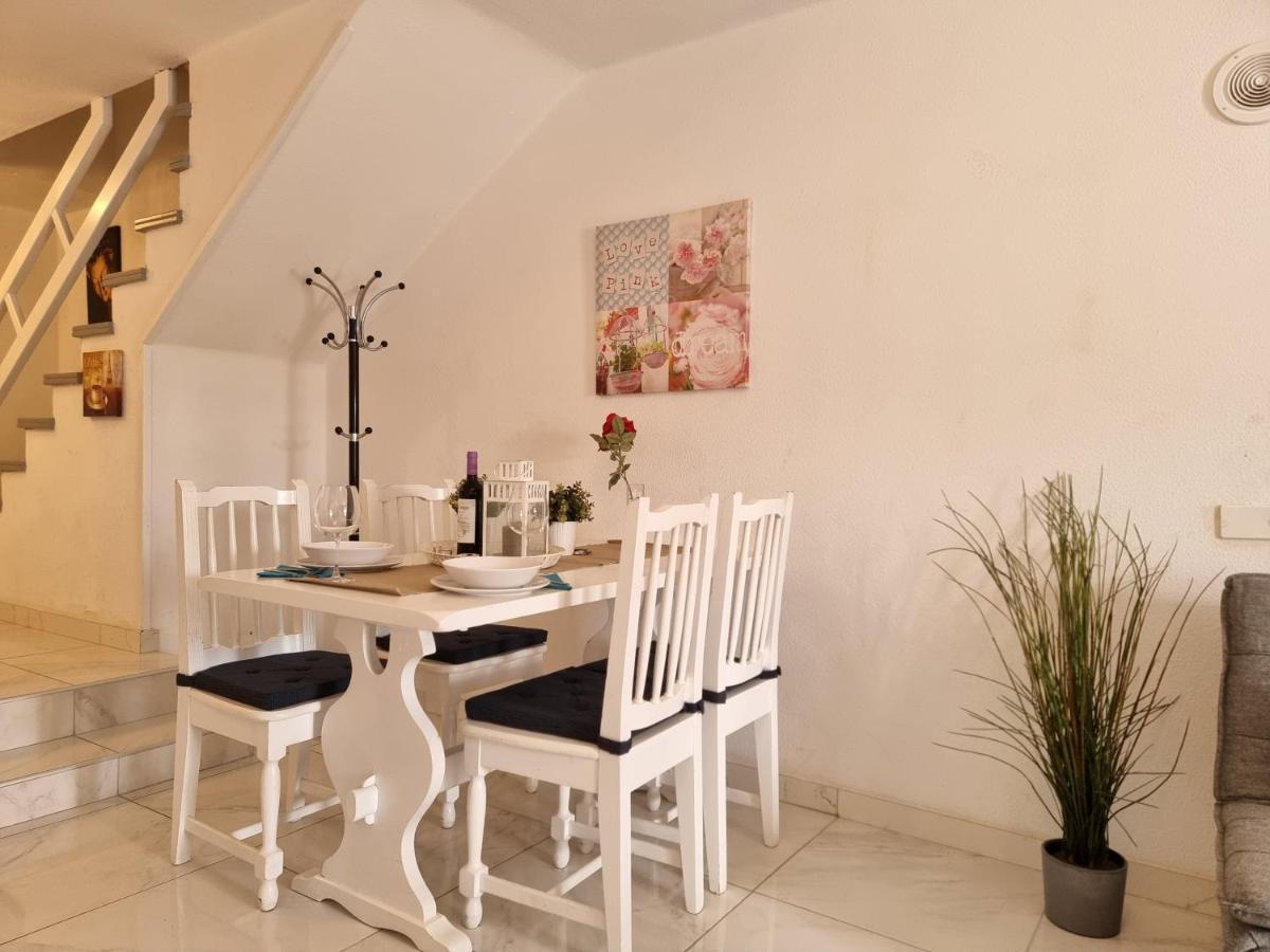 Duplex Apartment Vistamar, Sea-View, Heated Pool In Parque Santiago 2, Wifi ปลายาเดลาสอเมริกาส ภายนอก รูปภาพ