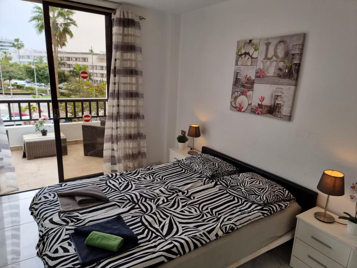 Duplex Apartment Vistamar, Sea-View, Heated Pool In Parque Santiago 2, Wifi ปลายาเดลาสอเมริกาส ภายนอก รูปภาพ