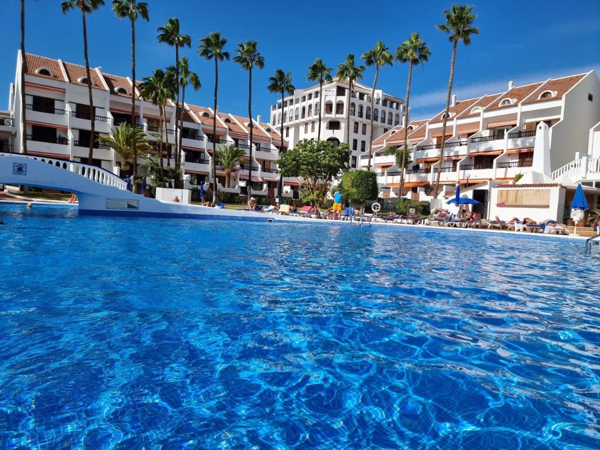 Duplex Apartment Vistamar, Sea-View, Heated Pool In Parque Santiago 2, Wifi ปลายาเดลาสอเมริกาส ภายนอก รูปภาพ